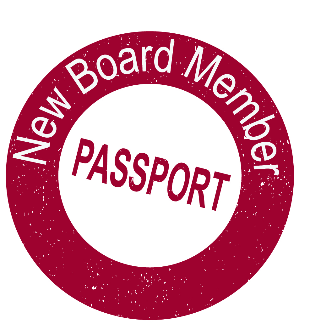 New Board Member Passport logo