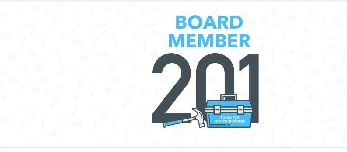 Board Member 201 workshops