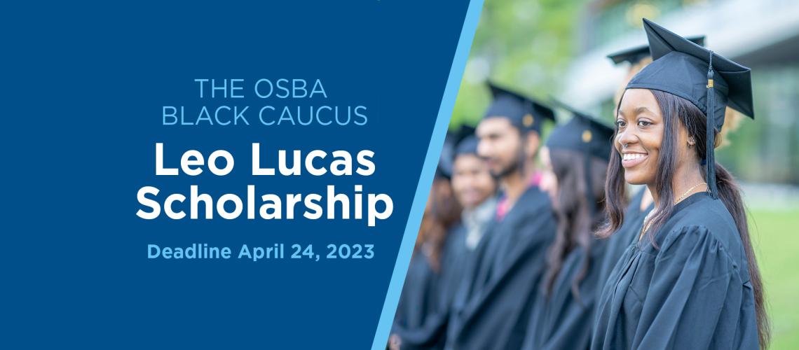Leo Lucas Scholarship applications due April 24